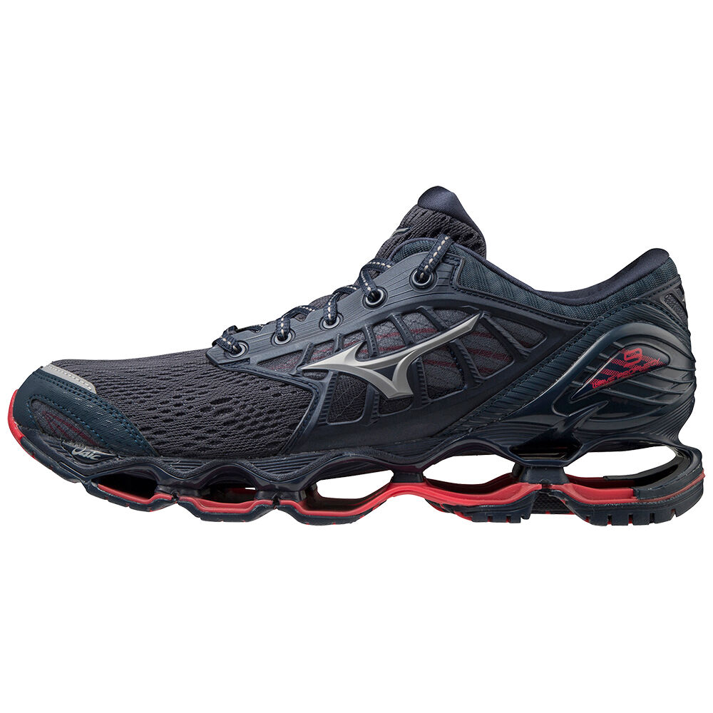 Scarpe Running Mizuno Wave Prophecy 9 Uomo - Indaco/Grigie - 26154-ROTM